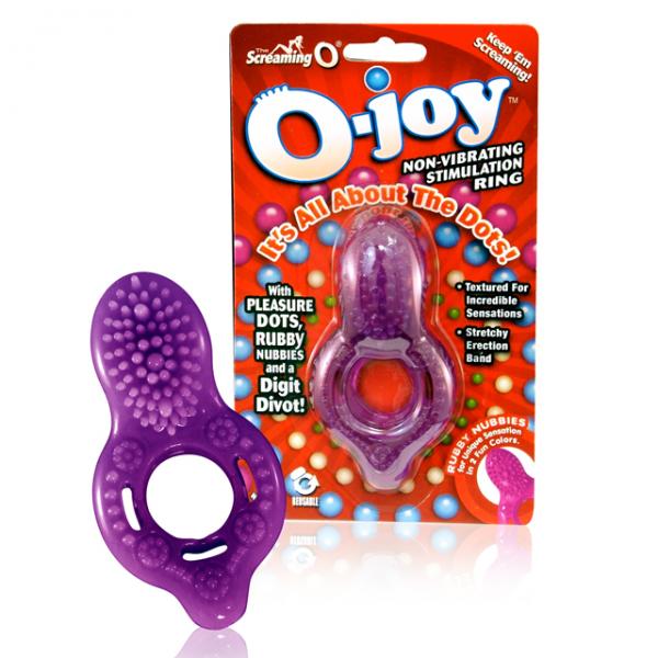 Screaming O O Joy Cock Ring Purple - happyshop365247