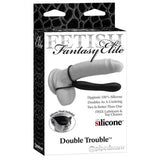 Fetish Fantasy Elite Double Trouble Black Strap On - happyshop365247