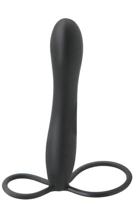 Fetish Fantasy Elite Double Trouble Black Strap On - happyshop365247