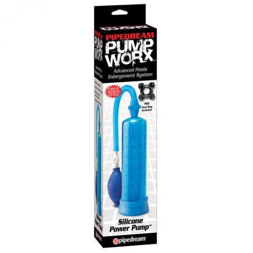Pump Worx Silicone Power Pump Blue - happyshop365247