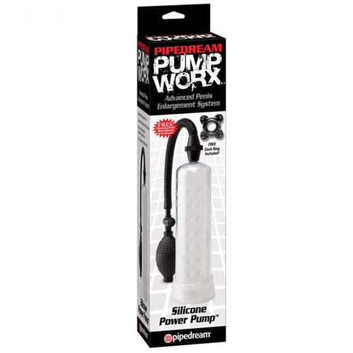 Pump Worx Silicone Power Pump Clear - happyshop365247