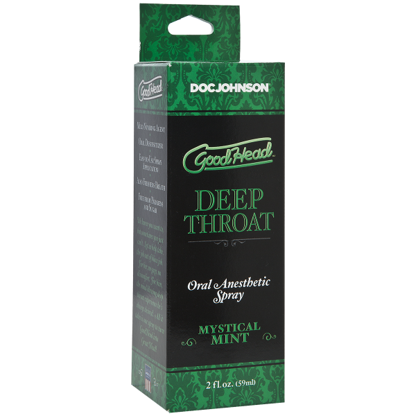 Goodhead Deep Throat Spray Mystical Mint 2oz - happyshop365247