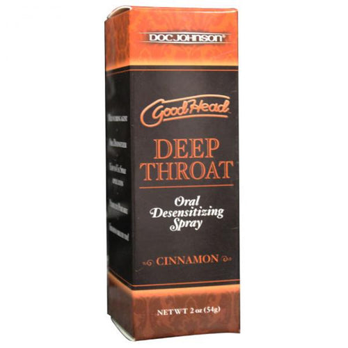 Goodhead Deep Throat Spray Sexy Cinnamon 2oz - happyshop365247