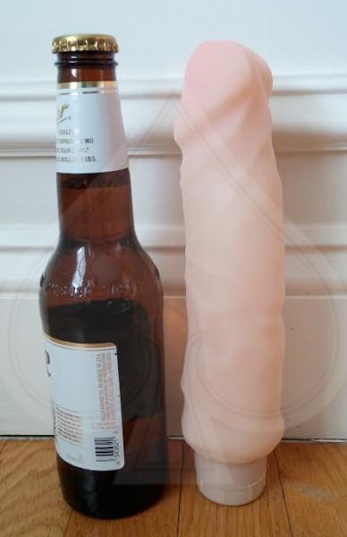 Home Wrecker 9 inches Realistic Vibrator - Beige - happyshop365247