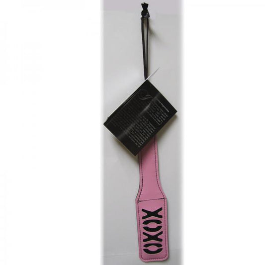 Sex And Mischief XOXO Paddle Pink 12 Inches - happyshop365247