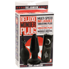 Deluxe Wonder Plug Inflatable Vibrating Black - happyshop365247