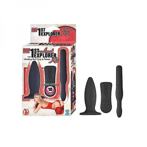 My 1st Anal Explorer Kit Black - happyshop365247