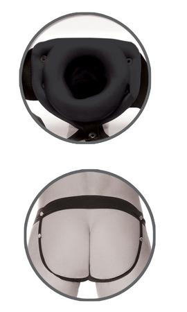 Fetish Fantasy Ltd. Edition Hollow Strap-on Black - happyshop365247