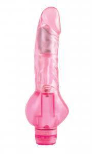 Juicy Jewels Rose Quartz Pink Realistic Vibrator - happyshop365247
