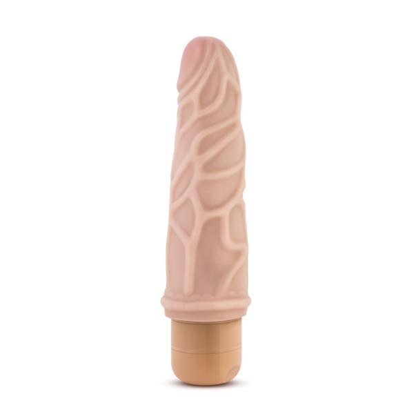 Dr Skin Cock Vibe 3 Realistic Dildo Beige - happyshop365247