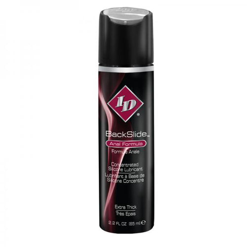 Id Backslide Silicone Anal Lubricant 2.2oz Flip Cap Bottle - happyshop365247