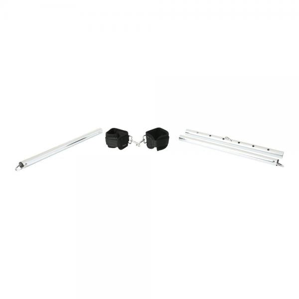 Expand Spreader Bar & Cuffs Set Aluminum Silver - happyshop365247