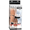 Fetish Fantasy Extreme 7in Silicone Hollow Strap-on Black - happyshop365247