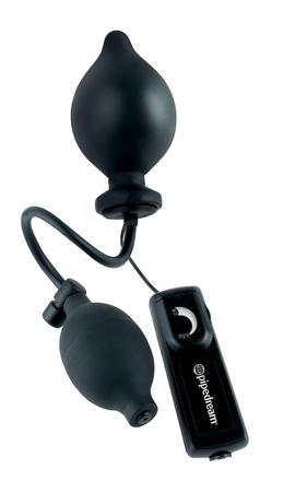 Inflatable Sphincter Stretcher Butt Plug Large Black - happyshop365247