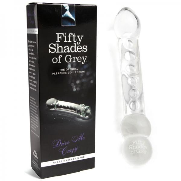 Fifty Shades of Grey Drive Me Crazy Glass Massage Wand - happyshop365247