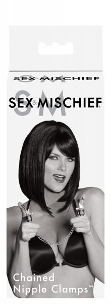 Sex And Mischief Chained Nipple Clamps - happyshop365247