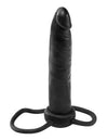 Anal Fantasy Double Trouble Cock Ring Black - happyshop365247