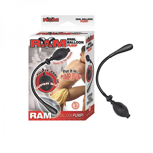 Ram Anal Balloon Pump - Black - happyshop365247