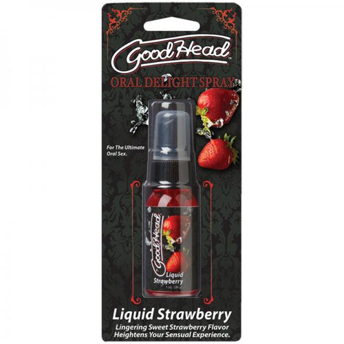 Goodhead Oral Delight Spray Liquid Strawberry 1oz - happyshop365247
