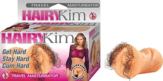 Hairy Kim Travel Pussy Masturbator Beige - happyshop365247