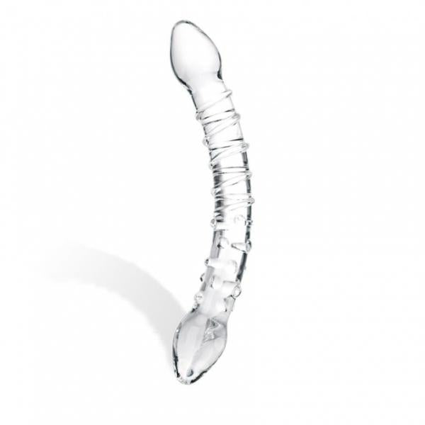 Glas Double Trouble Glass Dildo Clear - happyshop365247