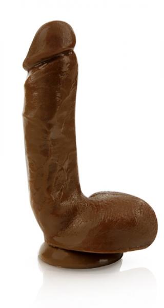 Jerome Dual Density Realistic Brown Dildo - happyshop365247