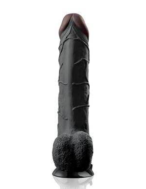No 11 Wallbanger Vibrating Dildo - Black - happyshop365247