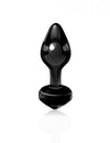 Icicles No. 44 Black Glass Butt Plug - happyshop365247