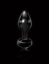 Icicles No. 44 Black Glass Butt Plug - happyshop365247