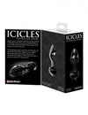 Icicles No. 44 Black Glass Butt Plug - happyshop365247