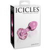 Icicles No 48 Pink Glass Butt Plug - happyshop365247