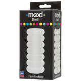 Mood Thrill Triple Texture Masturbator Frost - happyshop365247