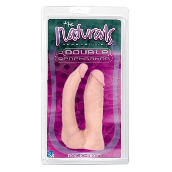 The Naturals Double Penetrator Beige Dildo - happyshop365247