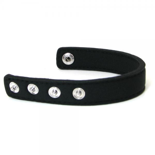 Neoprene Snap Cock Ring Black - happyshop365247