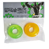 Power Stretch Donuts 2 Pack Orange/Green Rings - happyshop365247