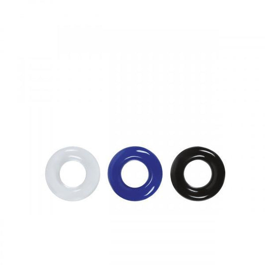 Renegade Stamina Rings Set 3 Assorted Colors - happyshop365247