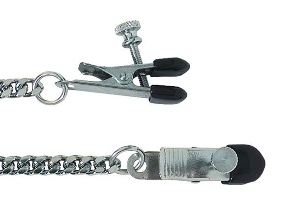 Classic Adjustable Nipple Clamps Rubber Tipped - happyshop365247