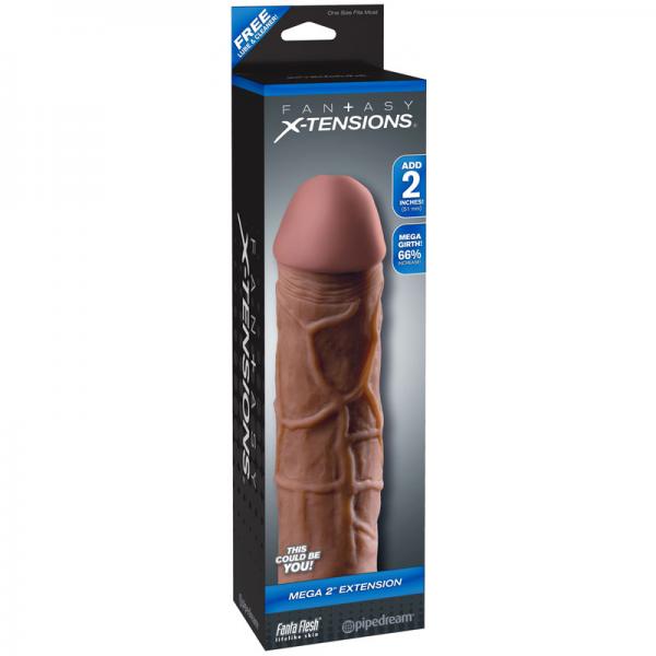 Mega 2 Inch Extension - Brown - happyshop365247