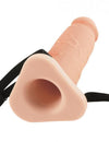 8 Inches Silicone Hollow Extension Beige - happyshop365247
