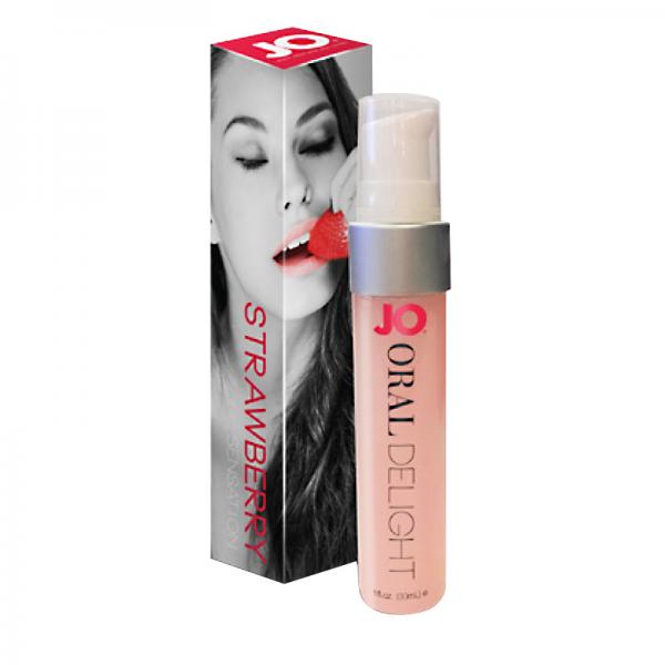 Jo Oral Delight - Strawberry Sensation 1oz - happyshop365247