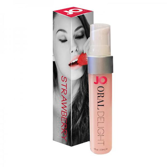 Jo Oral Delight - Strawberry Sensation 1oz - happyshop365247