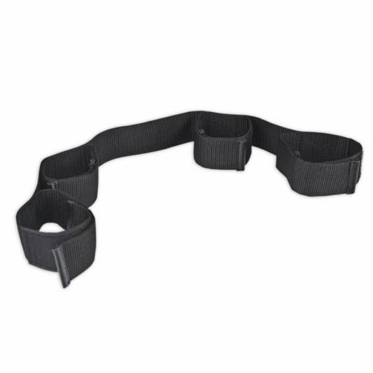 Lux Fetish Bondage Buddy Black Spreader - happyshop365247