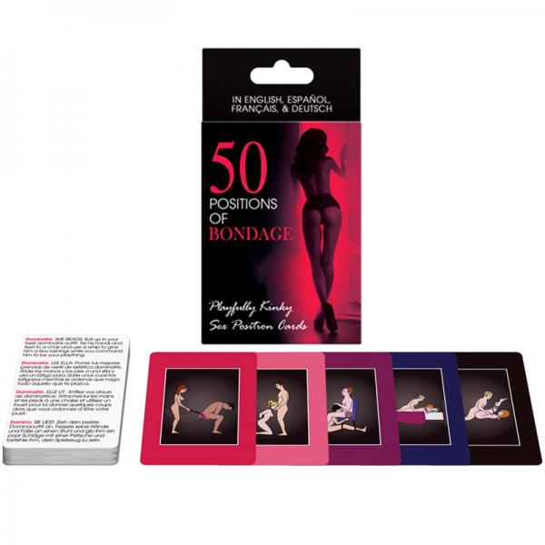 50 Positions Of Bondage Card Game - happyshop365247