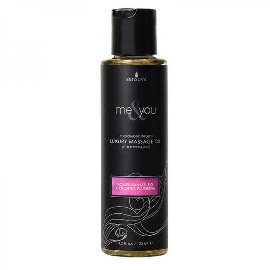 Me & You Massage Oil Pomegranate, Fig, Coconut, Plumeria 4.2oz - happyshop365247