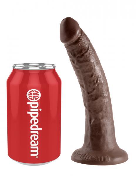 King Cock 7 Inches Cock - Brown - happyshop365247