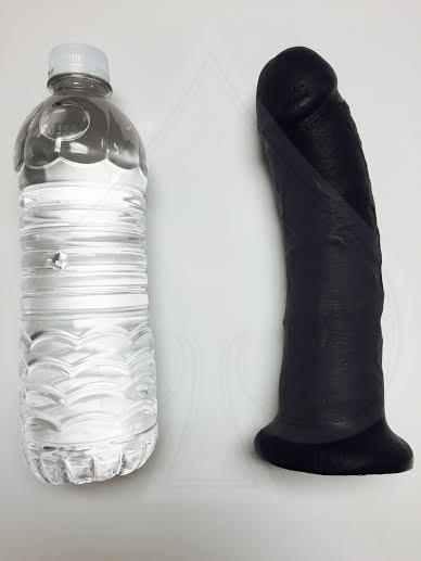 King C*ck 8 Inch Dildo - Black - happyshop365247