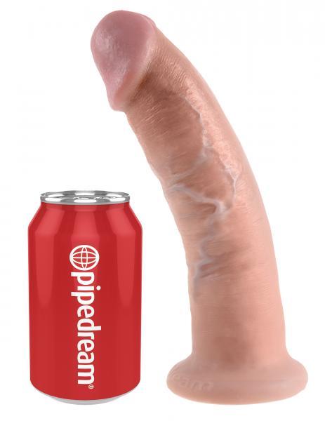 King Cock 9 Inches Dildo - Beige - happyshop365247
