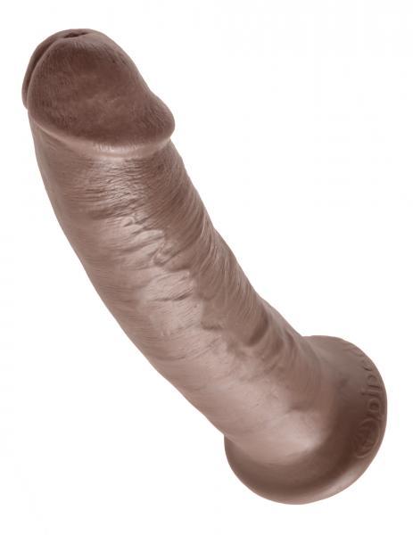 King Cock 9 Inch Dildo - Brown - happyshop365247