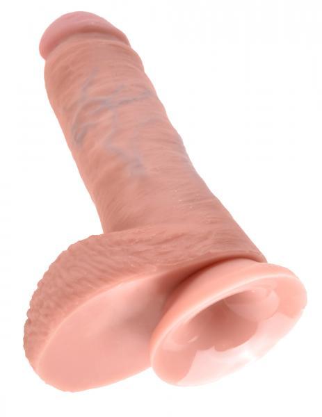 King Cock 8in Cock - Beige - happyshop365247