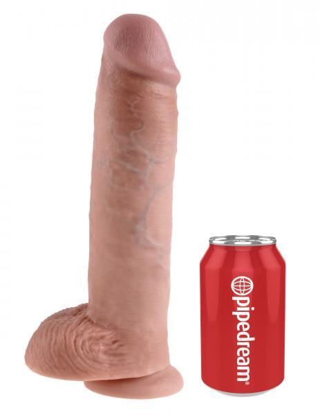 King Cock 11in Cock - Beige - happyshop365247